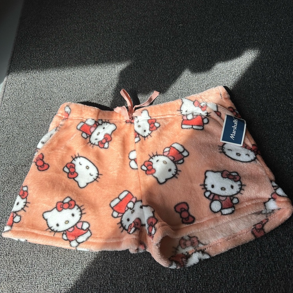 Hello Kitty Fleece Shorts